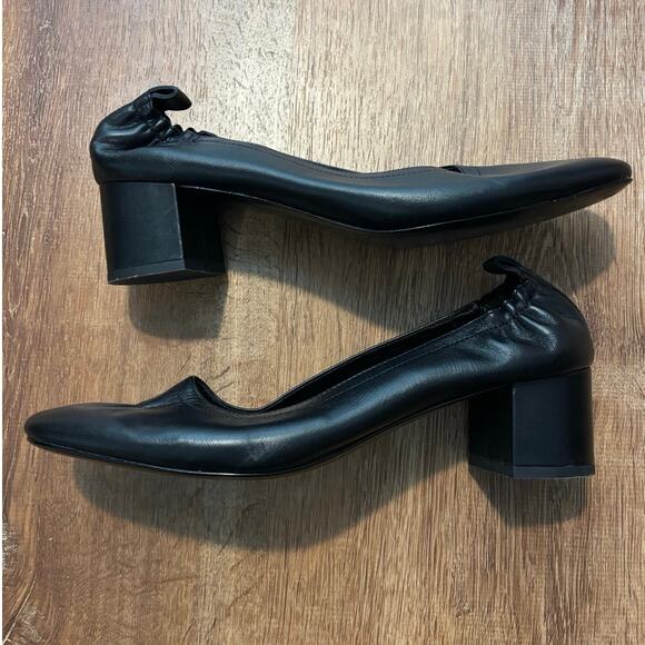 NEW Everlane The Day Heel In Black Size 11 - Picture 11 of 12